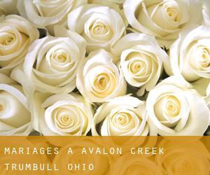 mariages à Avalon Creek (Trumbull, Ohio)