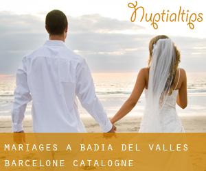 mariages à Badia del Vallès (Barcelone, Catalogne)