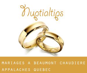 mariages à Beaumont (Chaudière-Appalaches, Québec)