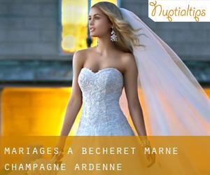 mariages à Bécheret (Marne, Champagne-Ardenne)