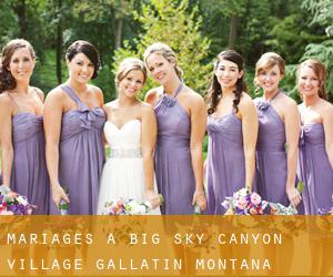 mariages à Big Sky Canyon Village (Gallatin, Montana)