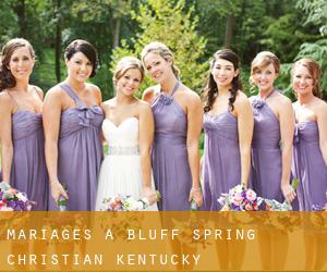 mariages à Bluff Spring (Christian, Kentucky)
