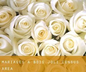 mariages à Bois-Joli (census area)