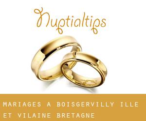 mariages à Boisgervilly (Ille-et-Vilaine, Bretagne)