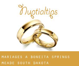 mariages à Boneita Springs (Meade, South Dakota)