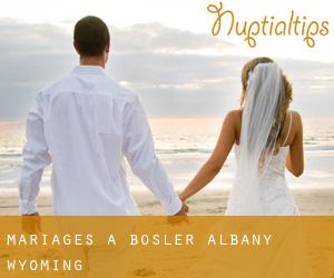 mariages à Bosler (Albany, Wyoming)