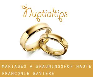 mariages à Bräuningshof (Haute-Franconie, Bavière)