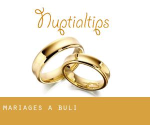 mariages à Buli