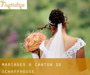 mariages á Canton de Schaffhouse