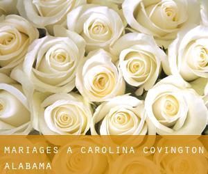 mariages à Carolina (Covington, Alabama)