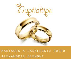 mariages à Casaleggio Boiro (Alexandrie, Piémont)