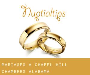 mariages à Chapel Hill (Chambers, Alabama)