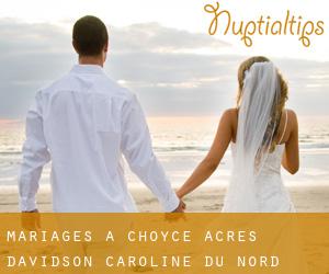 mariages à Choyce Acres (Davidson, Caroline du Nord)