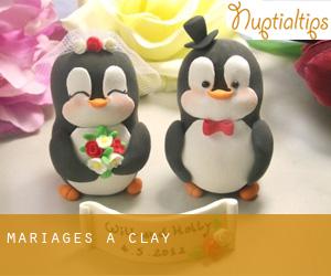 mariages à Clay