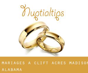 mariages à Clift Acres (Madison, Alabama)