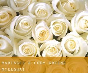 mariages à Cody (Greene, Missouri)