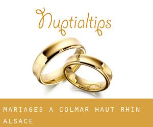 mariages à Colmar (Haut-Rhin, Alsace)