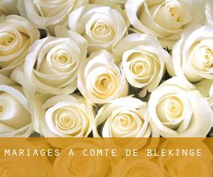 mariages á Comté de Blekinge