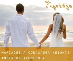mariages à Conasauga Heights (Anderson, Tennessee)