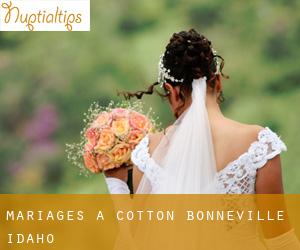 mariages à Cotton (Bonneville, Idaho)