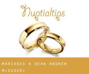 mariages à Dean (Andrew, Missouri)