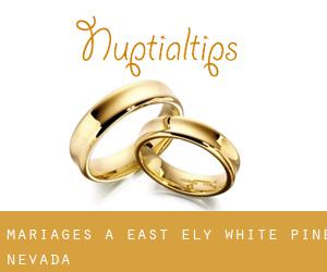 mariages à East Ely (White Pine, Nevada)