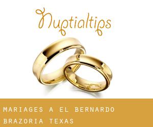 mariages à El Bernardo (Brazoria, Texas)
