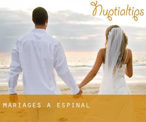 mariages à Espinal