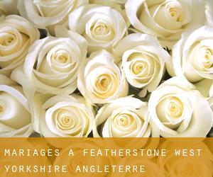 mariages à Featherstone (West Yorkshire, Angleterre)