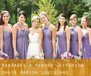 mariages à Fenton (Jefferson Davis Parish, Louisiane)