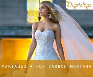 mariages à Fox (Carbon, Montana)