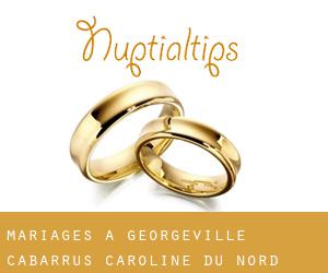 mariages à Georgeville (Cabarrus, Caroline du Nord)