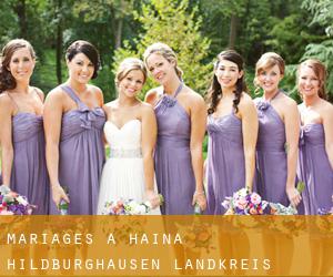 mariages à Haina (Hildburghausen Landkreis, Thuringe)