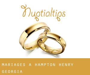 mariages à Hampton (Henry, Georgia)