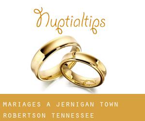 mariages à Jernigan Town (Robertson, Tennessee)