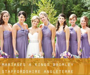 mariages à Kings Bromley (Staffordshire, Angleterre)