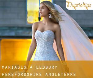 mariages à Ledbury (Herefordshire, Angleterre)