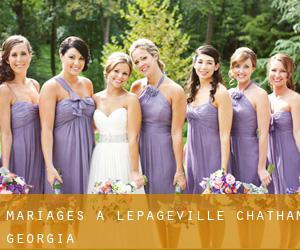 mariages à LePageville (Chatham, Georgia)