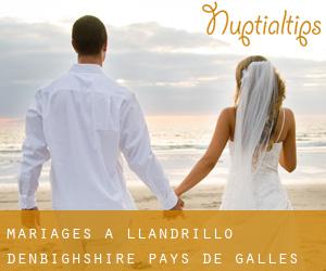 mariages à Llandrillo (Denbighshire, Pays de Galles)