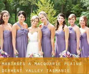 mariages à Macquarie Plains (Derwent Valley, Tasmanie)