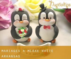 mariages à McRae (White, Arkansas)