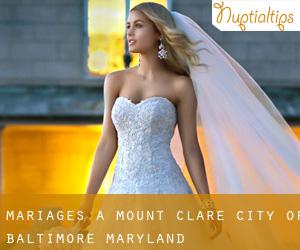mariages à Mount Clare (City of Baltimore, Maryland)