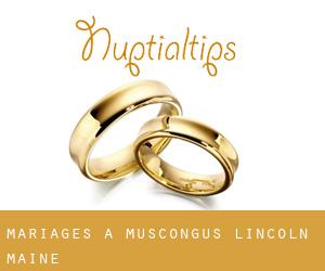 mariages à Muscongus (Lincoln, Maine)