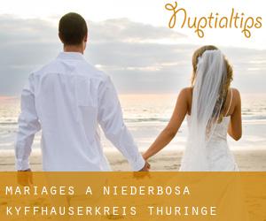 mariages à Niederbösa (Kyffhäuserkreis, Thuringe)