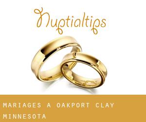 mariages à Oakport (Clay, Minnesota)