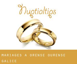 mariages à Orense (Ourense, Galice)