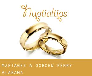 mariages à Osborn (Perry, Alabama)