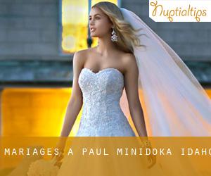 mariages à Paul (Minidoka, Idaho)