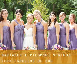 mariages à Piedmont Springs (York, Caroline du Sud)