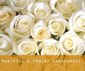 mariages à Powiat zambrowski